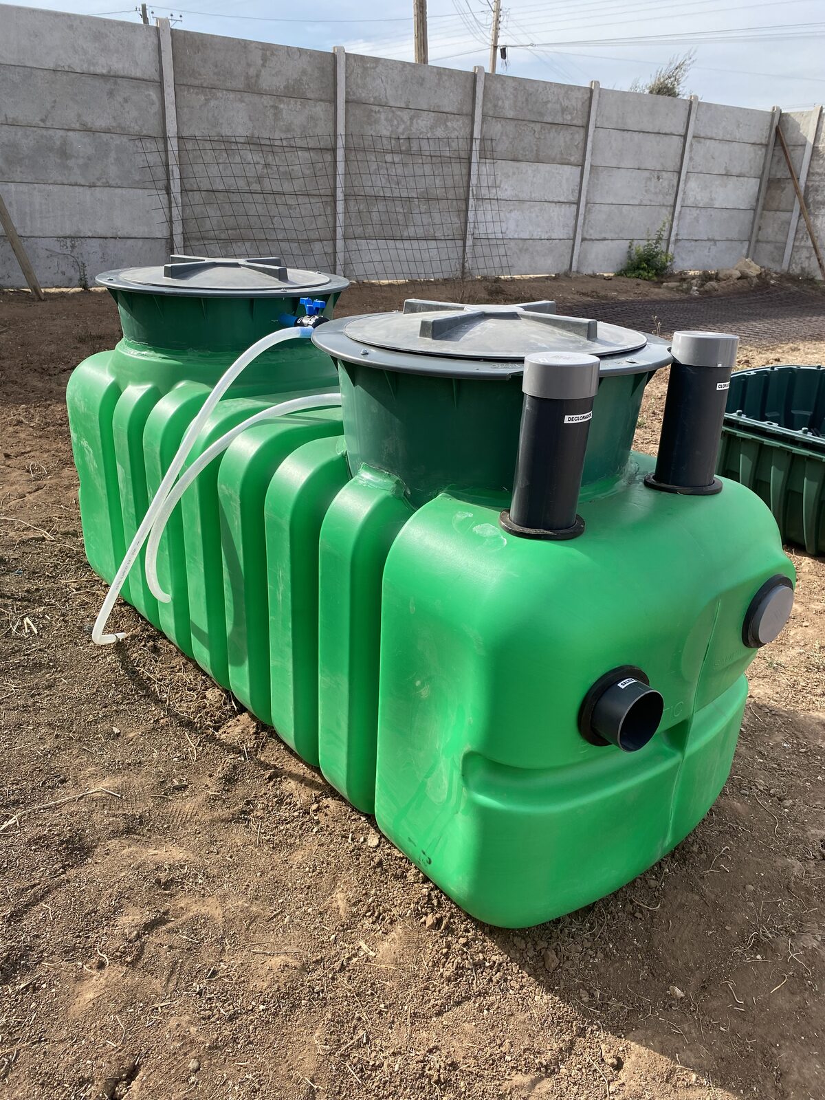 Planta de tratamiento NATT de 1.200 L, imagen referencial