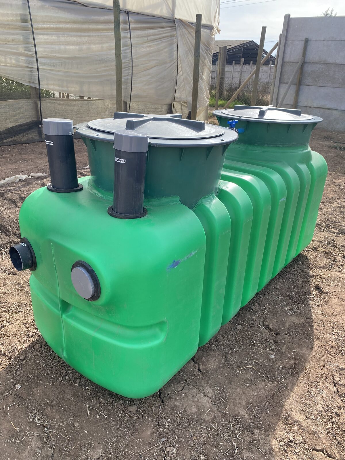 Planta de tratamiento NATT de 2.500 L, imagen referencial